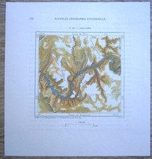 1892 Mapa Perrona WIELKI KANION, ARIZONA, #148