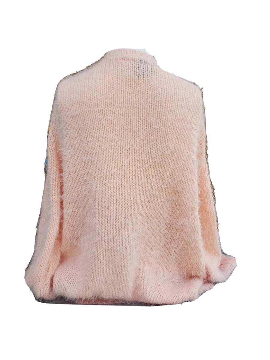 Jernbanestation Indvandring indtil nu Vero Moda Romantic Fuzzy Peach Pastel Soft Crochet Cardigan Summer Sweater Sz L | eBay Jernbanestation Indvandring indtil nu Vero Moda Romantic Fuzzy Peach Pastel Soft Crochet Cardigan Summer Sweater Sz L | eBay