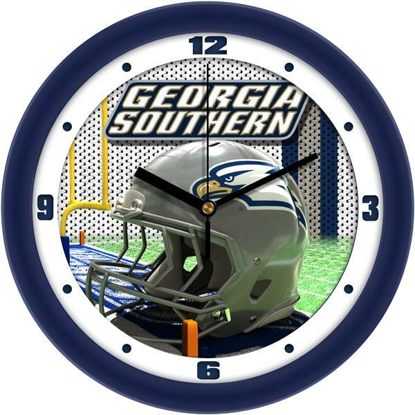 Georgia Southern Eagles Football Helmet clock