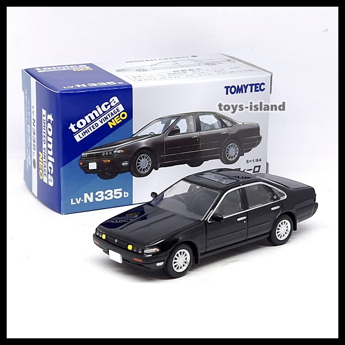 Tomica Limited Vintage NEO LV-N335b NISSAN CEFIRO 88' 1/64 Tomytec