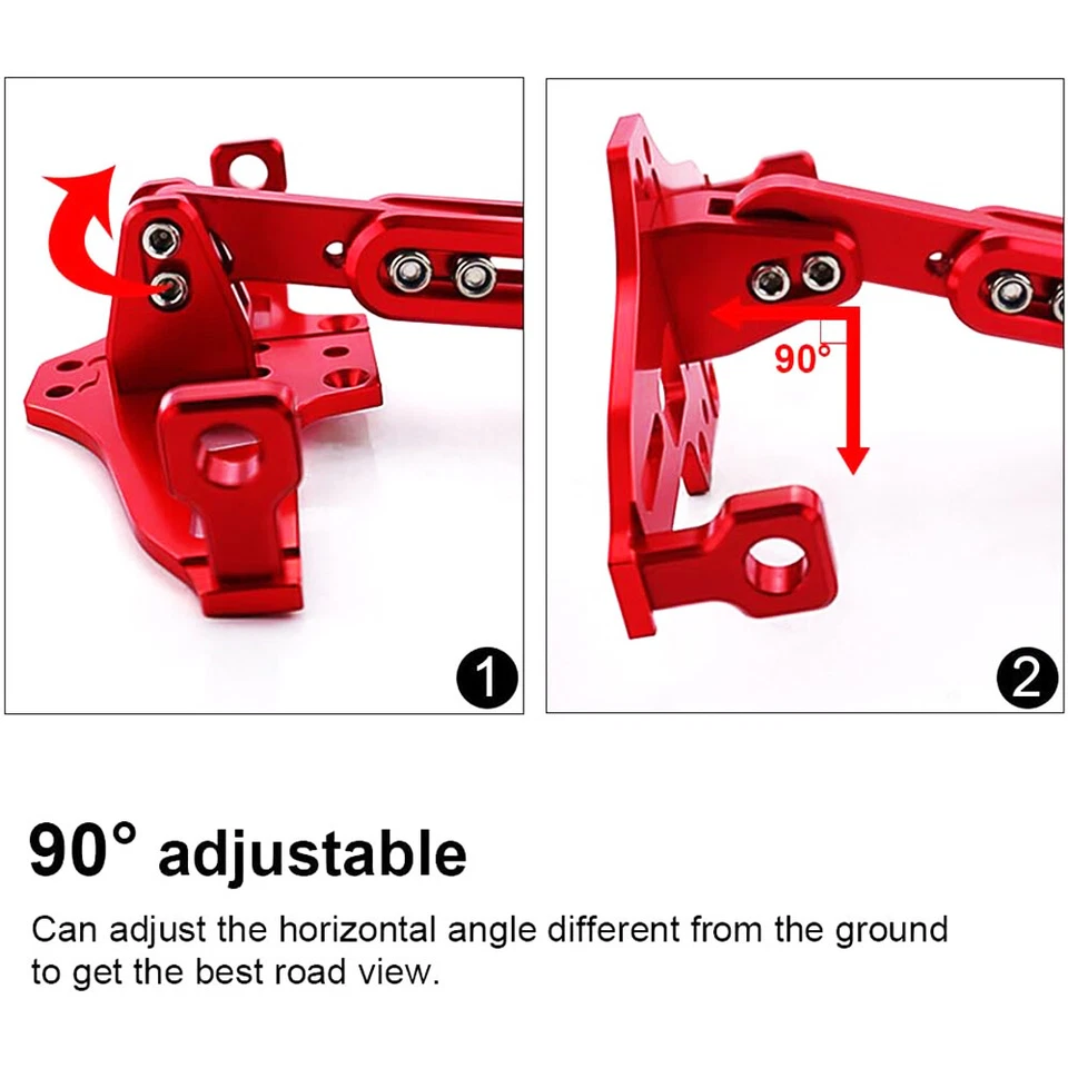 Suporte para placa de licença CNC para Honda Grom 125 + luzes de seta - Imagem 3 de 4