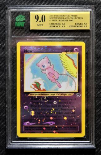 SEALED Ancient Mew Pokemon New Movie Promo Double Holo Foil Rare 1999-2000  Card