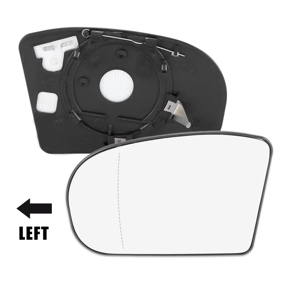 Espejo retrovisor térmico lado izquierdo derecho cristal con respaldo para Mercedes-Benz E500 E55 para AMG Foto 2 de 4