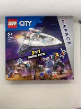 LEGO City 60441 Space Explorers 3 sets In 1 Super Pack New
