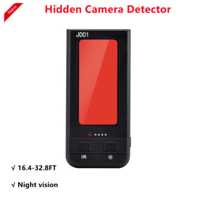 J001 Portable Hidden Camera Detector Range 16.4-32.8FT For Travel Office Hotel