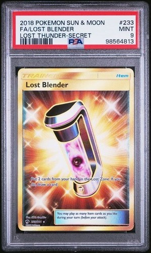 Lost Blender graded PSA 9 for sale on eBay