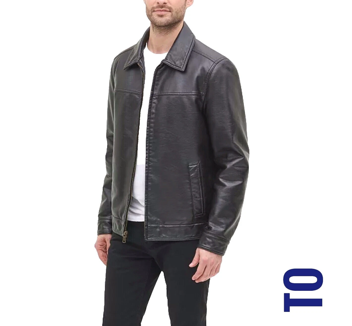 Chaqueta de moto Tommy Hilfiger Marrón abrigos, chaquetas y chalecos para hombres