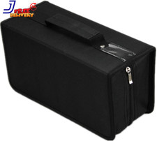 CD/DVD Case Holder Organizer Wallet Sleeves Booklet Binder Storage 168 Capacity