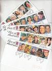 2000 Face of Australia set of 25 stamps on 5 x  First Day Covers. Going Cheap