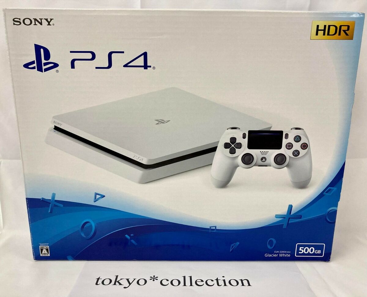 Sony PlayStation 4 PS4 Slim Game Console 500GB 1TB Black White NTSC-Japan  F/S