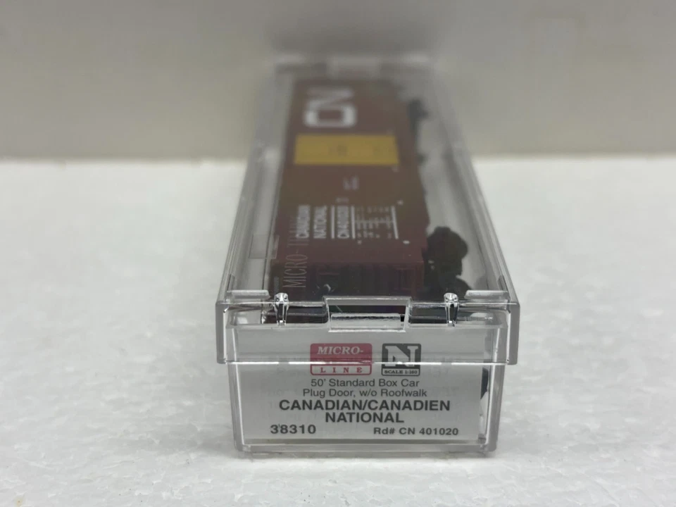 N Scale Micro Trains MTL 38310 Canadian National CN 401020 Box Car - Image 3 of 4