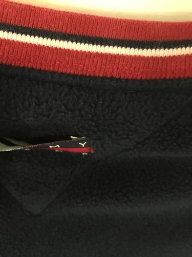Tommy Hilfiger Jeans Men's Long Sleeve L/S Sweatshirt Large Pullover Fleece Crew - Picture 6 of 9