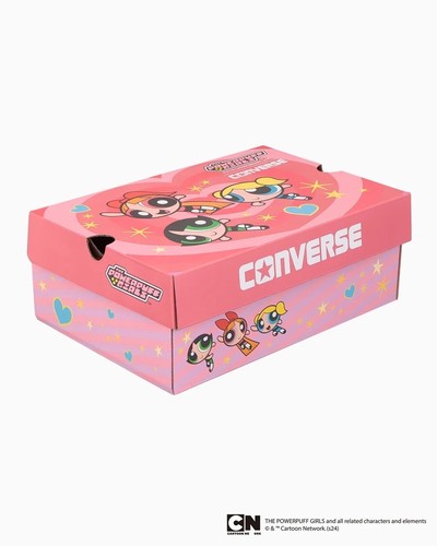 CONVERSE THE POWERPUFF GIRLS ALL STAR CHUNKYLINE HI NEGRO Talla:6 NUEVO - Imagen 2 de 7