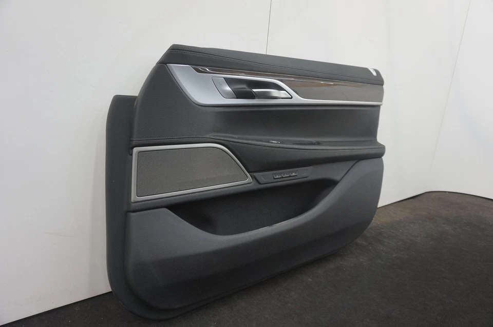 右前门装饰面板皮革 51417448476 宝马 740I G12 2016-22 — 第 3/4 张图片