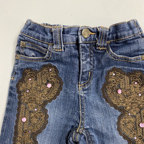 Mary Kate and Ashley girls capri jean pants embroidery size 6x - Picture 10 of 10