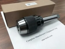 MT3 Ball Bearing Keyless Drill Chuck 5/8" Integral design w. Tang #DCK-MT3-58TG