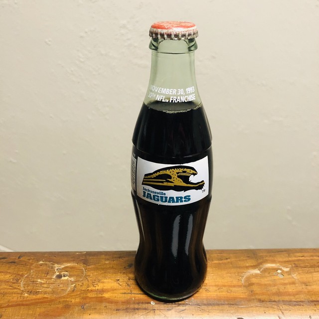Jacksonville Jaguars NFL Vintage 1993 Franchise Commemorative CocaCola