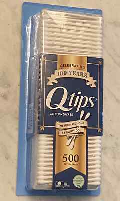 Multipurpose 500 Q-tips Cotton Swabs - Beauty/First Aid/Baby Care/Electronics