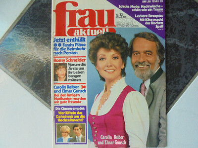 Fr.aktuell 1981 TB:C.Reiber u.E.Gunsch/Dallas/Romy Schneider/BONANZA/J.Collins!