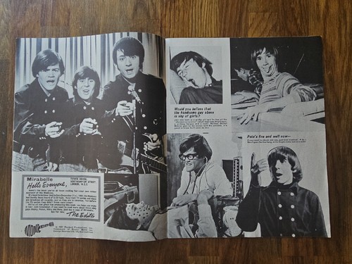 Mirabelle Magazine 1967 The MONKEES - Imagen 2 de 10