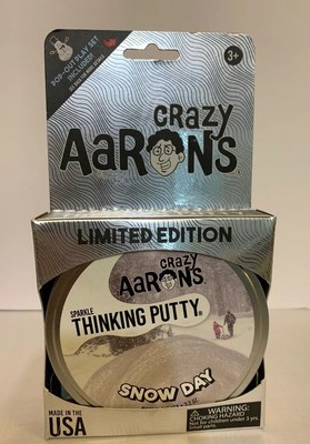 crazy aaron's thinking putty snow day