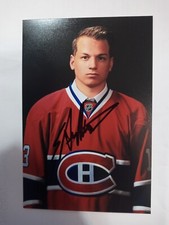 Sven Andrighetto Montreal Canadiens 4x6 Photo Signed Autograph Habs Draft Nhl #2