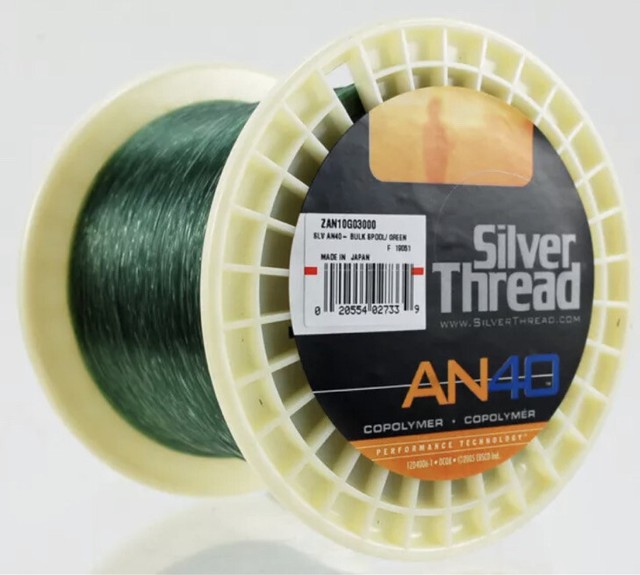 Silver Thread An40 BULK Spool Fishing Line 14 LB and 10 Lb. . for sale