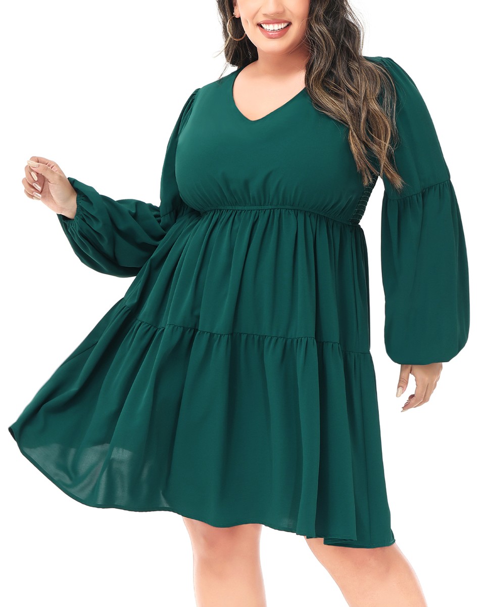 dark green tunic dress Long dress, dark green dress, asymmetric maxi dress, short sleeves, plus size dress, oversize tunic dress, Long tunic dress, 030
