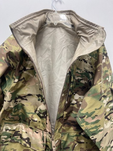 Us Army Issue Apecs Gen II Gore Tex Multicam Cold/Wet Weather Parka - Medium Reg - Picture 4 of 5