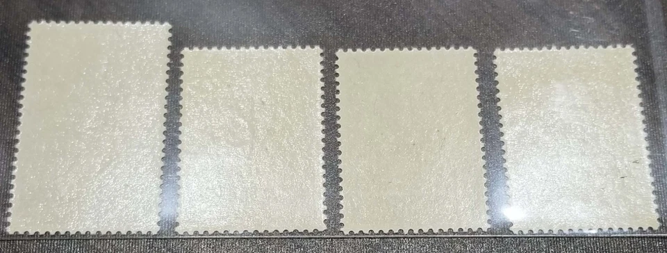 India 1948 Mahatma Gandhi Scott #203-06 4V MNH White Gum SUPERB FRESH CONDITION - Image 3 of 3