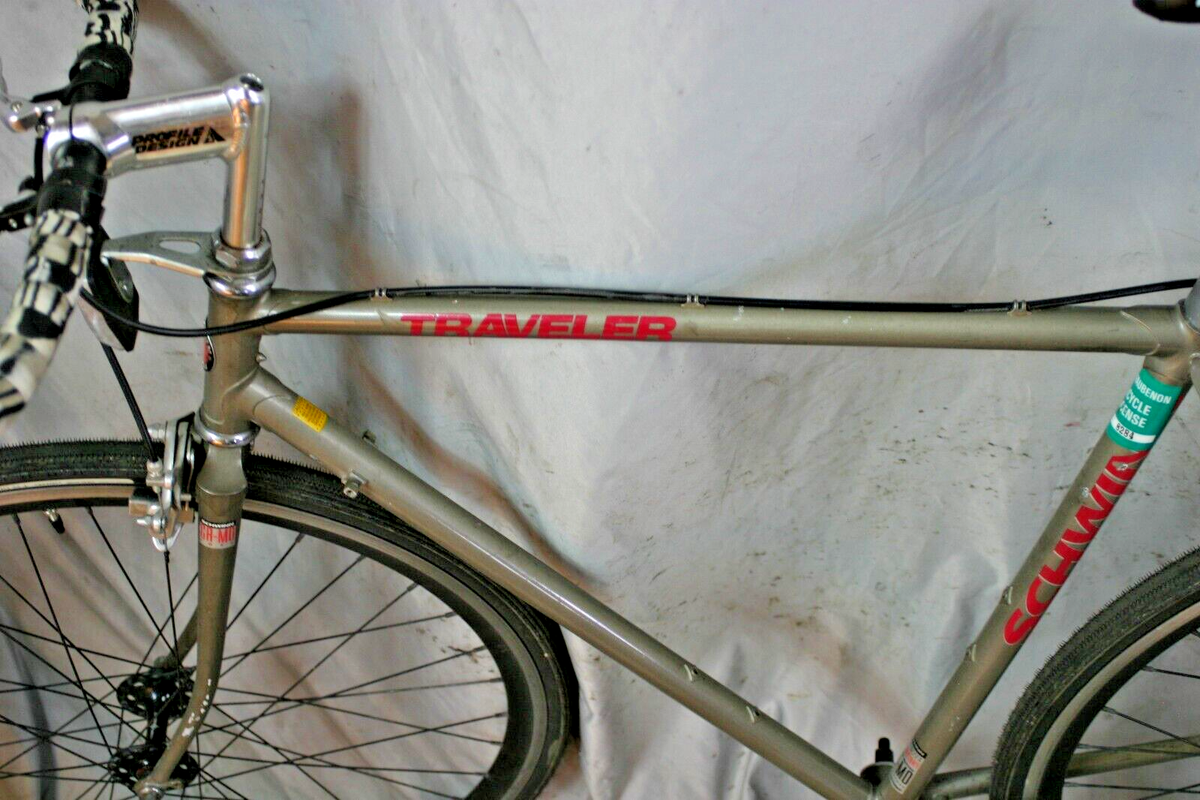 Vélo De Route Schwinn Step-Thru 1982 - 56 Cm - Acier Mixte - 12 Vitesses - Vintage