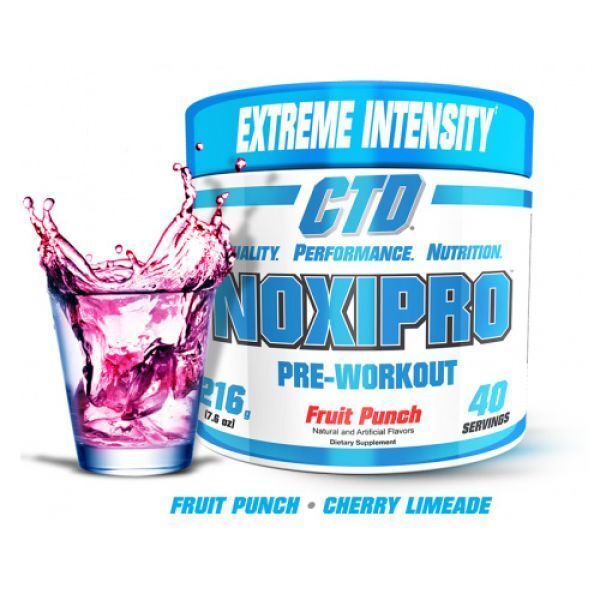 CTD Sports Noxipro Mental Focus PreWorkout 40 Servings Fruit Punch