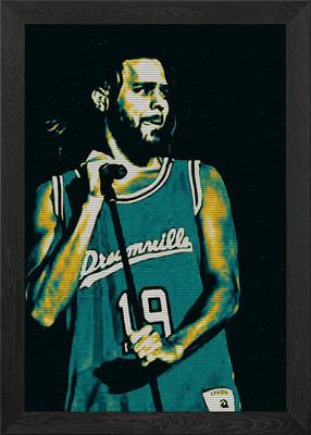 J Cole Gerahmtes Wandbild Poster Leinwanddruck Bild