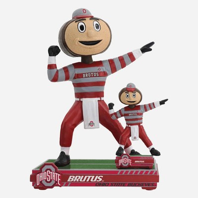Brutus Buckeye Ohio State Buckeyes Magnetized Bobble Dubblz Bobblehead College