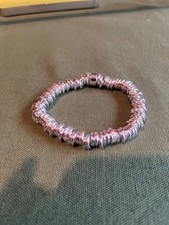Silver Plated 7" Sweetie bracelet - Ex jewellery stock - Quality