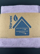Norwex Body and Face Pack with BacLock – Ultra Soft Microfiber Cloths, Set of 3