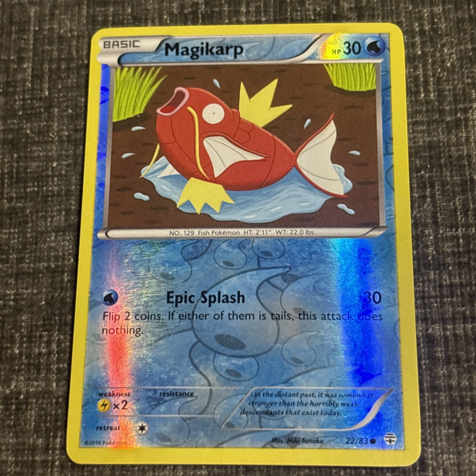 Magikarp 22/83 Generations Reverse Holo - Pokemon Card (P-35)