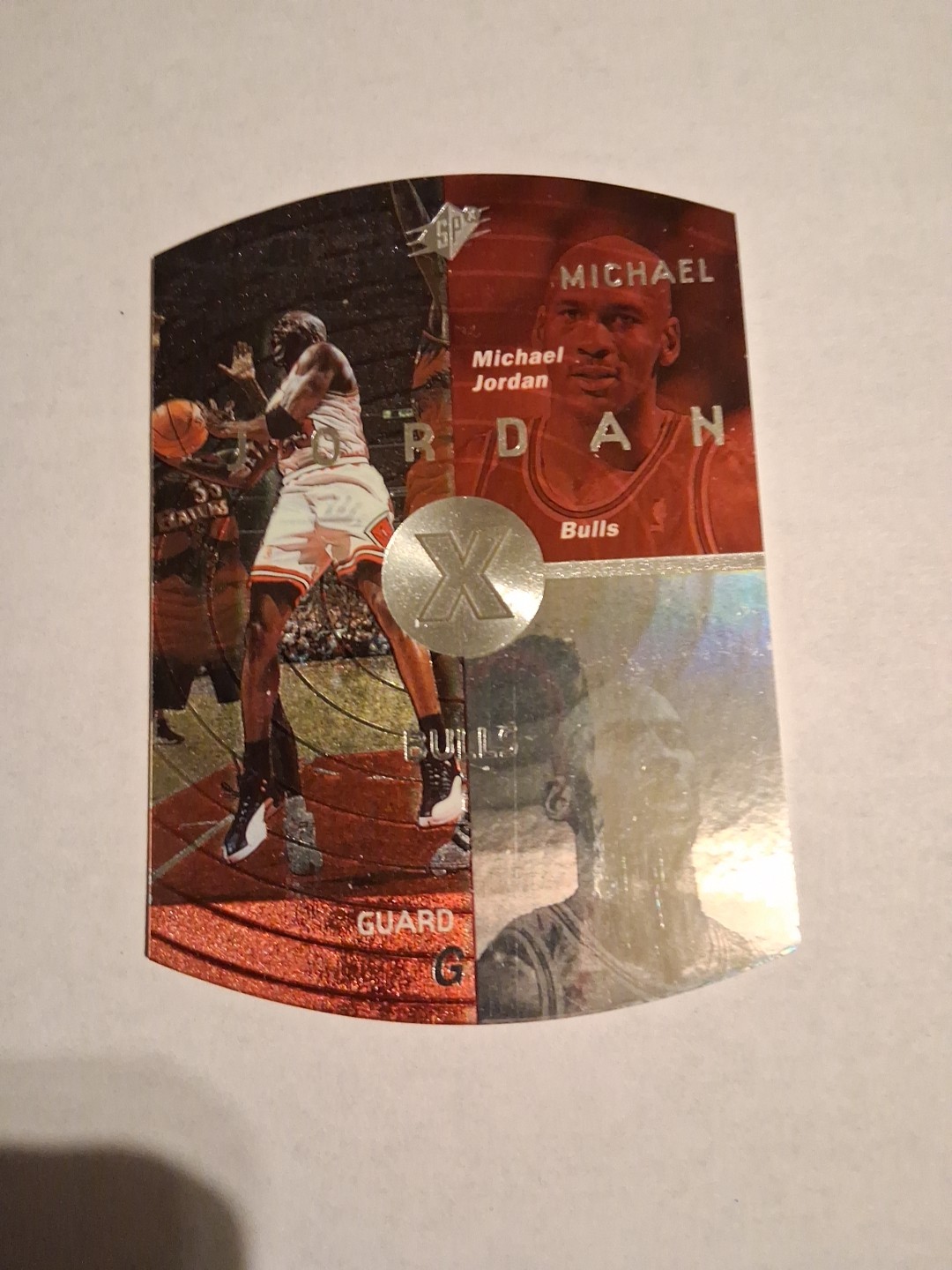 1997-98 SPx Michael Jordan Card #6  Chicago Bulls  MLB