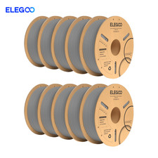 Value Pack ELEGOO 10KG Grey PLA 3D Printer Filament 1.75mm for FDM 3D Printer
