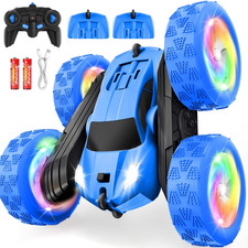 Remote Control Car for Girls 4WD Stunt Car 360 Flips RGB Lights 6