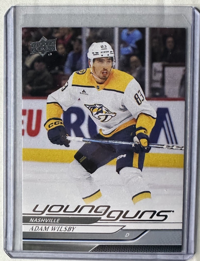 2024-25 Upper Deck - Young Guns Adam Wilsby #720 (RC) - Predators