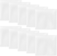 Awpeye 10 PCS Pocket Squares, Suit Polyester Satin Pocket Handkerchiefs for Men,