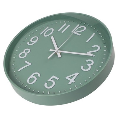 30cm nicht tickende Wanduhr mit großen Ziffern für Küche Schlafzimmer Büro