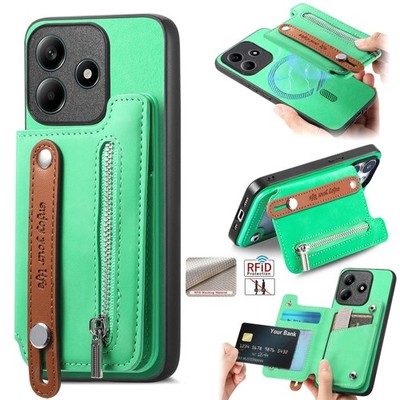 Hülle für Redmi 12 13C Note 13 Pro+ Turbo 4 3 Magnet Handy Hulle Tasche Cover