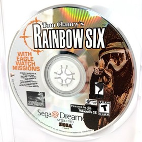 Dreamcast Tom Clancy's Rainbow Six Sega Dreamcast Replacement Case/Artwork