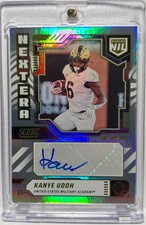 Kanye Udoh 2025 Panini Score Next Era Auto NIL Holo Army Black Knights #NEN-KUD