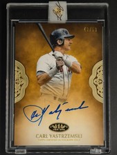 Carl Yastrzemski 2019 Topps Tier One Baseball Auto 43/50 Prime Performers [3hk
