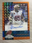 2025 Topps Chrome George Kittle Orange Refractor (RAW)
