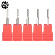 5 Pack Carbide End Mill 3/32" 4 Flute 3/8" Cut Length 1-1/2" Overall Length