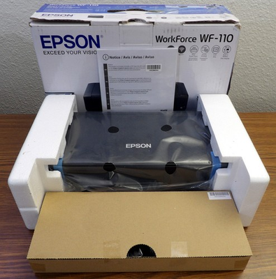 #ad Epson WorkForce WF 110 Inkjet Wireless Mobile Printer $139.99